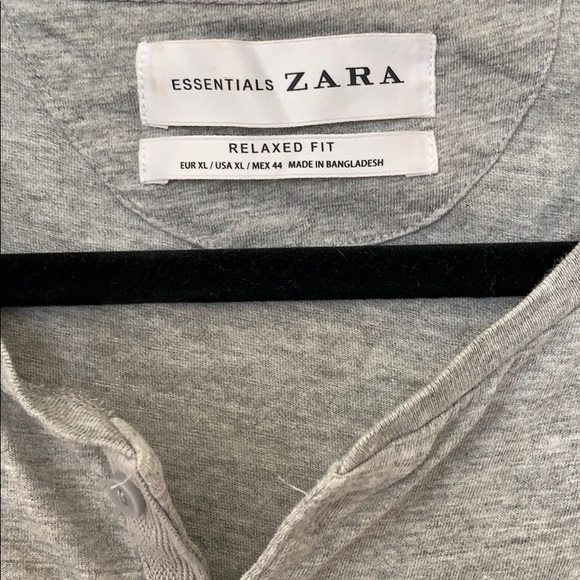 Gray Zara Henley - Picture 2 of 3